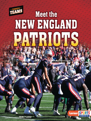 cover image of Meet the New England Patriots